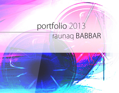Portfolio 2013 CV, Contents