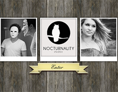 Nocturnality Studios - Flashwebsite