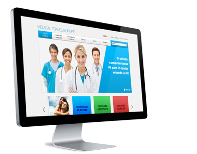Medical Travel Europe - Website Design - 2012
