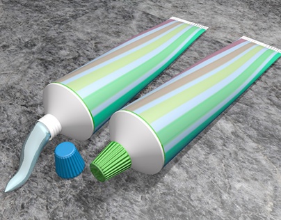 3D Modelling of Paste Tubes