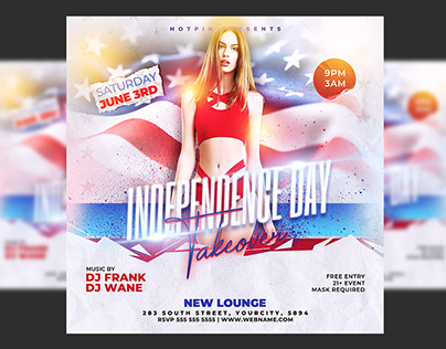Independence Day Flyer Template