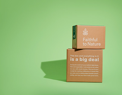 Faithful to Nature Delivery Box