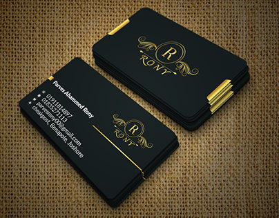 visiting card minimal business card and luxury card