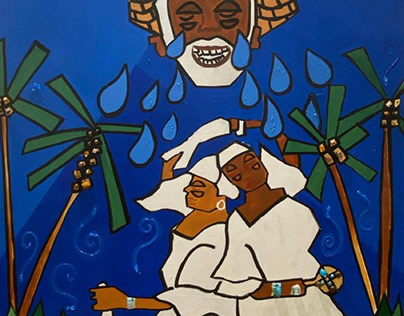 exploring haitian vodou , a series of paintings