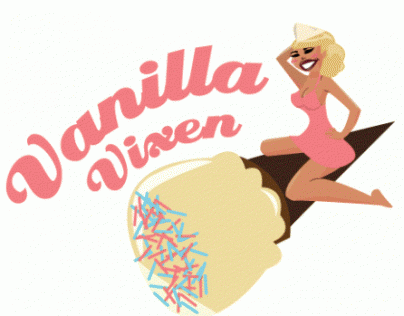Vanilla Vixen Ice Cream Logo