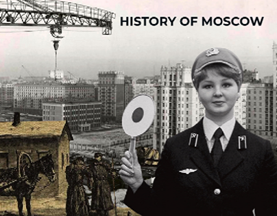 Moscow history. Animated video
