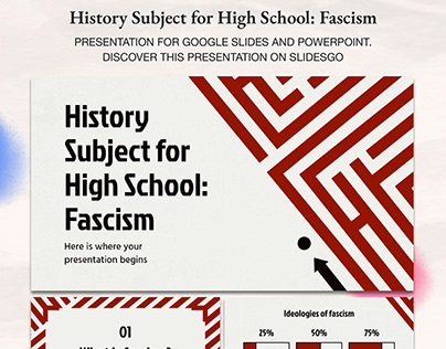 Presentation - History Subject for School: Fascism