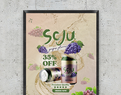 Soju - Product Poster
