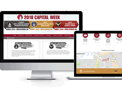 S.A.M.E Capital Week website redesign