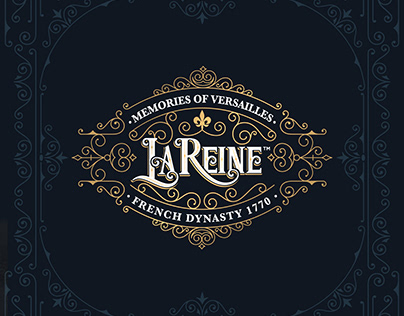 LaReine Cafe & Restaurant Identity