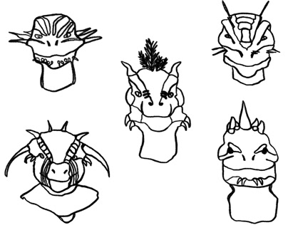 Argonian characters