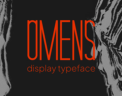 Project thumbnail - Omens - Typeface