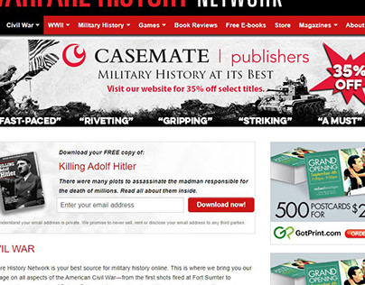 Casemate Publisher responsive ad