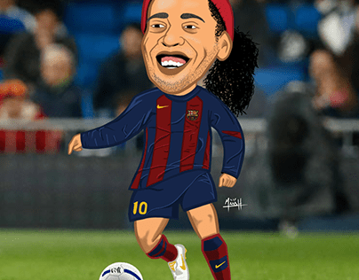 Ronaldinho - Ilustración