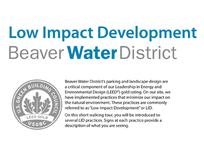 Beaver Water District & Low Impact Development