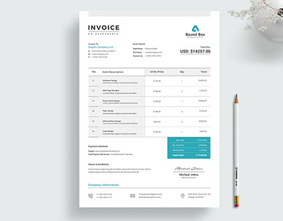 Invoice Design - Free Download
