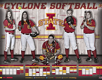 2014 Iowa State Softball Poster