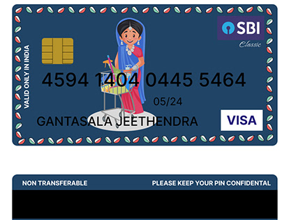 SBI Debit Card (Daily design challenge)