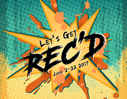 "Let's Get Rec'd" Event Posters and Logo
