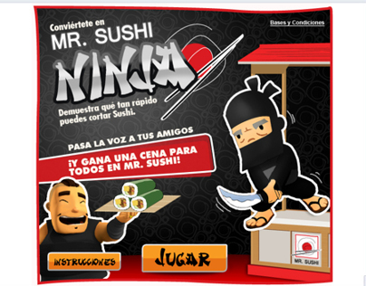 Mr sushi Ninja