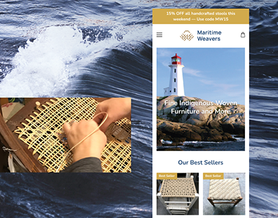 Maritime Weavers | Shopify Theme Customization