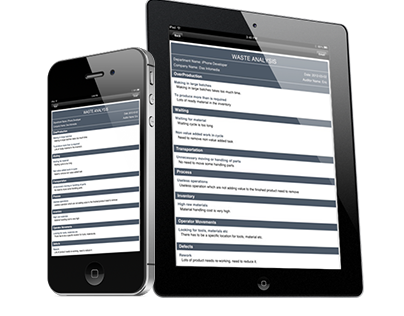 7w Audit app| 7waste checklist| Lean software for web