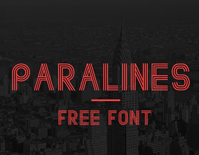 Paralines - Free Font