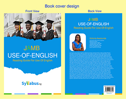 A front and back view of book cover.
