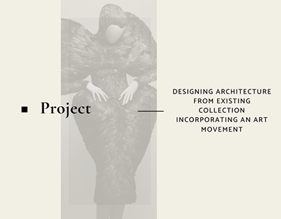 Alexander McQueen - Architecture Design (Minimalism)