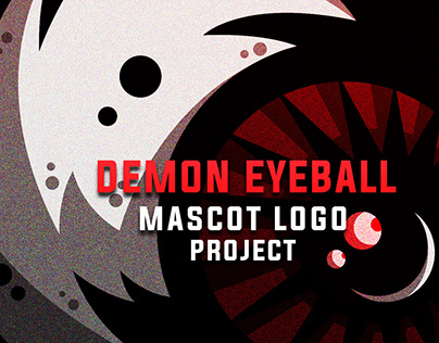 Demon Eyeball Mascot/Esports Logo Project