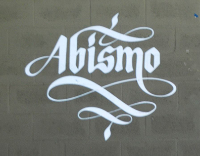 Lettering Abismo