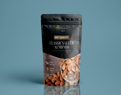 Almonds Packaging Design