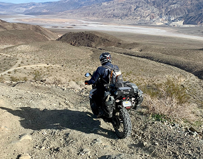 Descent into Badwater Basin