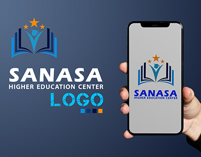 Sanasa Higher Education Center Logo Design
