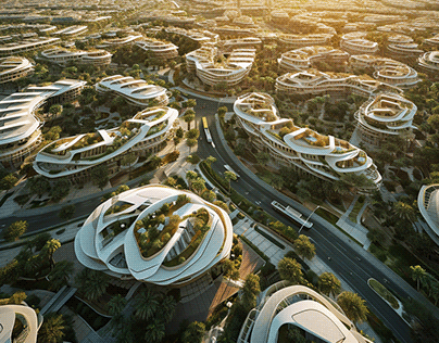 Reimagining the Desert ,New Cities- AI