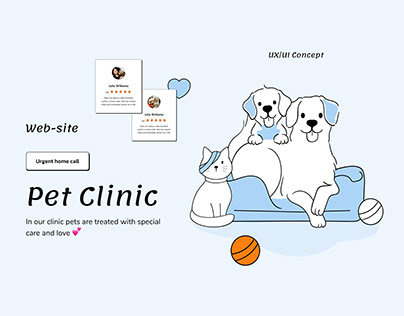 Vet Clinic Web-site Concept