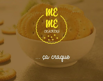 Étiquette et Logo Mémé Crackers