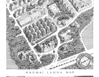 Kaomai Resort Lanna Map