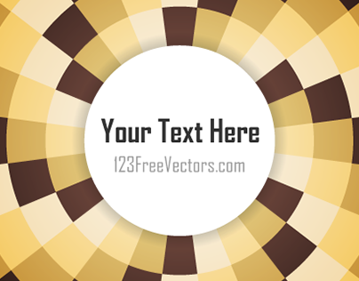 Optical Illusions Background Vector for Your Text