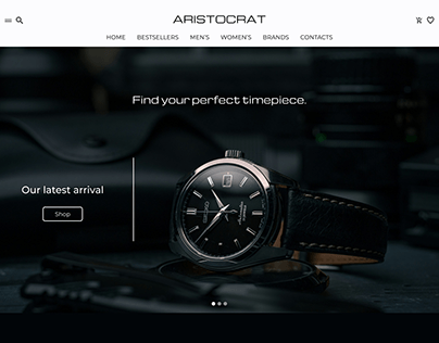 Luxury Watches Landing Page