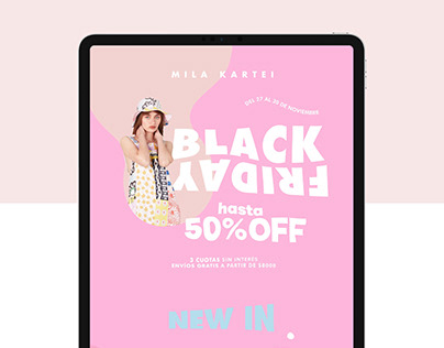 Black Friday | Mila Kartei | Social media design