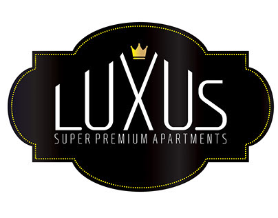 Luxus Super Premium Apartments Project Logo & Branding