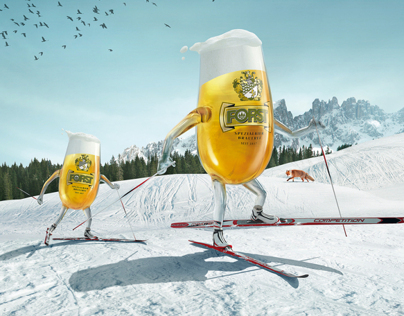 FORST beer • print campaign (ski)