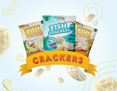Packaging Design Fish Crackers