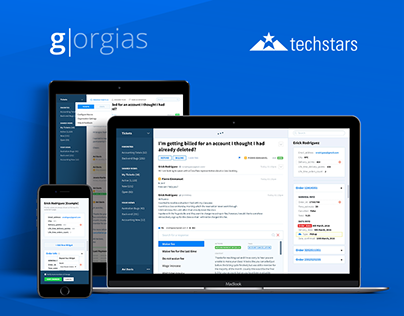 Helpdesk UI Design & Wireframing - Gorgias (Techstars)