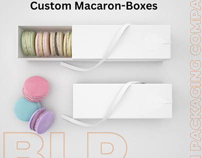 Custom Macaron Boxes | Wholesale Macaron Packaging
