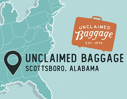 Motion Graphic || Unclaimed Baggage Store
