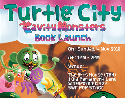 Turtle City : Cavity Monsters Children's Picture Book