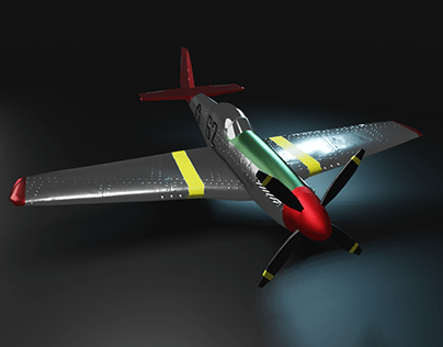 Project thumbnail - Mustang P-51