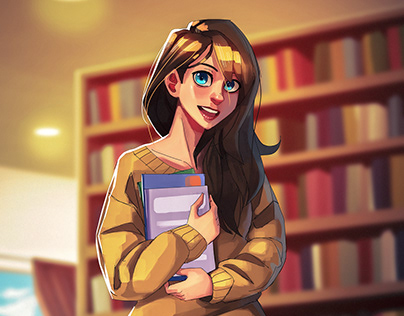 Library girl (2022)
